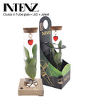 Opm Intenz Gemengd Glas Tube + Jewel, Led & Giftpa