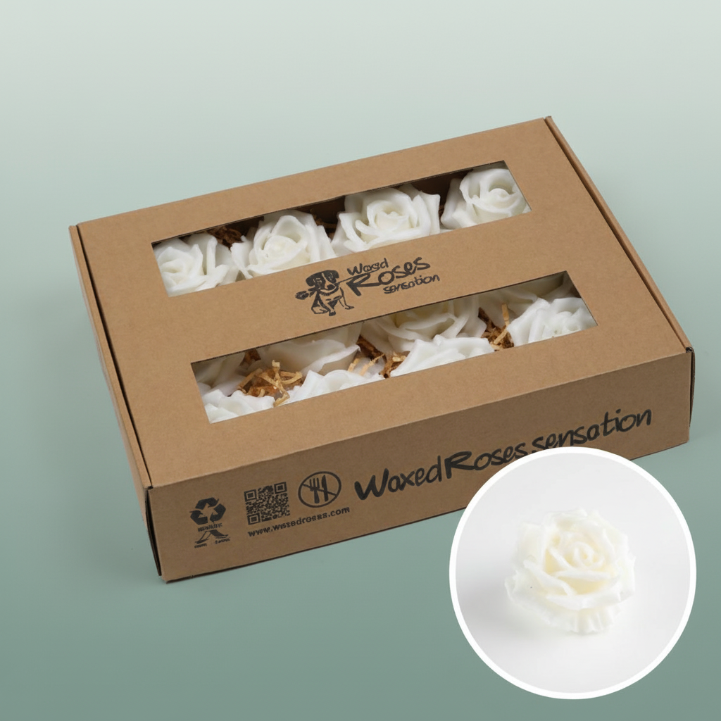 Wax Rose Spray
