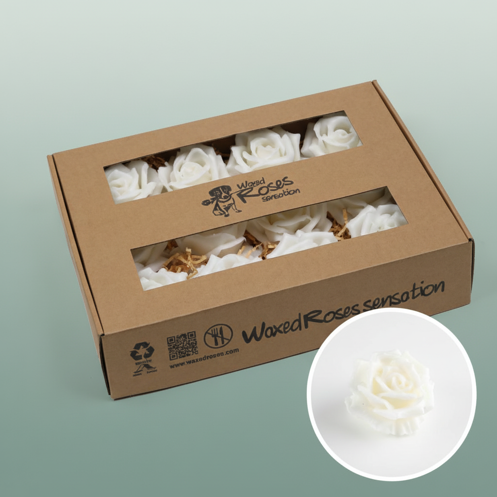 Wax Rose Spray