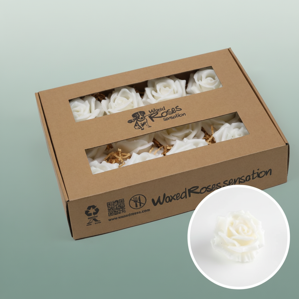 Wax Rose Spray