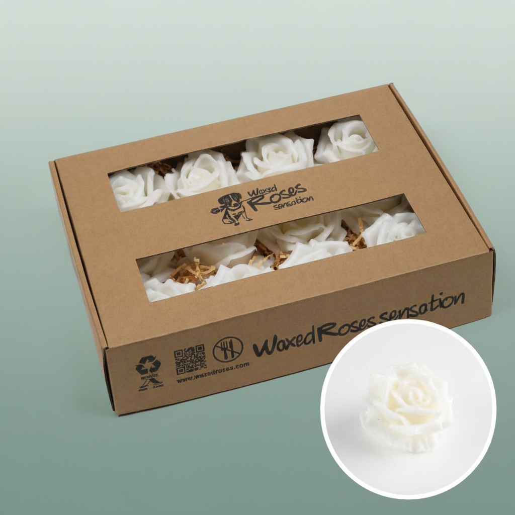 Wax Rose Spray