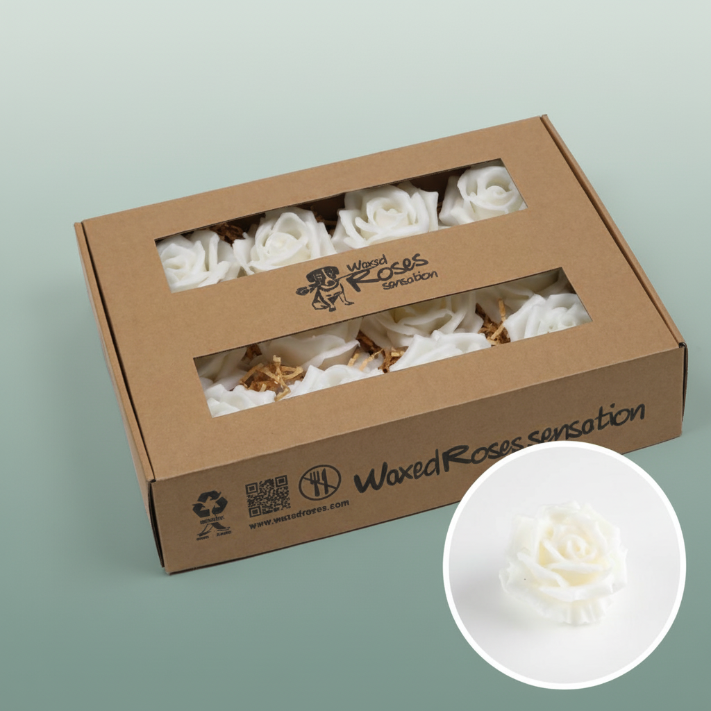 Wax Rose Spray