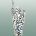 Pres Eucalyptus Baby Blue Silver